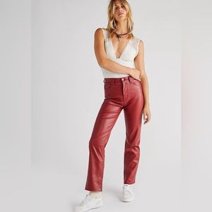 Cassie Super High-Rise Straight-Leg Pants